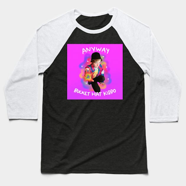 Anyway album cover Baseball T-Shirt by Bucket Hat Kiddo